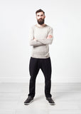 Mottled Cashmere Crewneck